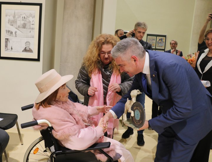 Nagrada "Krasna zemljo - Meraviglioso paese" dodijeljena Lidiji Percan za životno djelo u kulturi