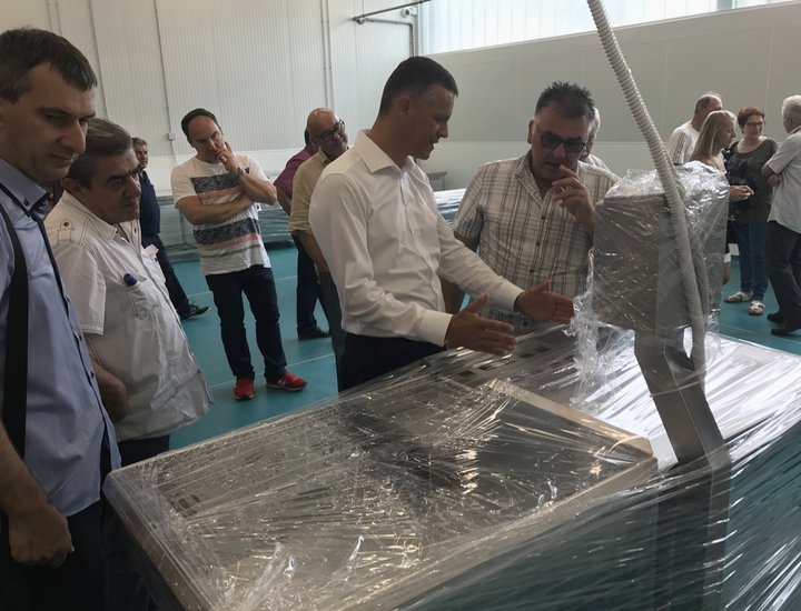 A Castellier-S.Domenica aperto l'impianto per la lavorazione del pesce