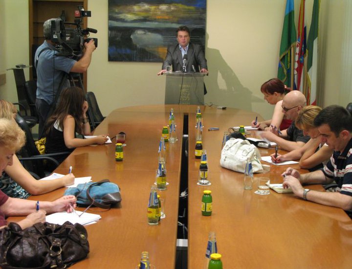 Pula: Mjesečna konferencija za novinare župana Jakovčića
