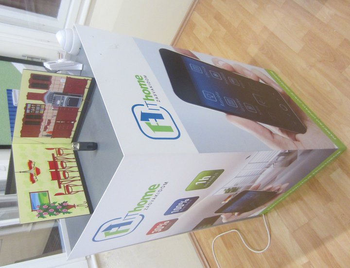 Maketa IThome sustava "Pametan dom" postavljena u Info demo centru