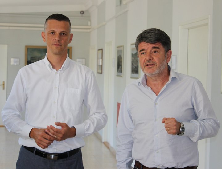 Il Presidente Flego all'inaugurazione del Centro per la prevenzione delle malattie cardiovascolari