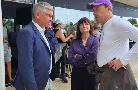Il presidente Miletić sul campo: ha visitato Cittanova, la città più colpita dalle precipitazioni