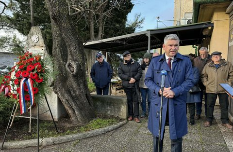 Istarski župan Miletić na obilježavanju 79. obljetnice pogibije pulskih antifašista