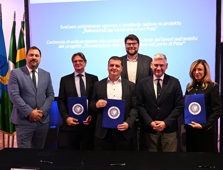 Kreće rekonstrukcija pulskog lukobrana, projekt vrijedan 26,8 milijuna eura