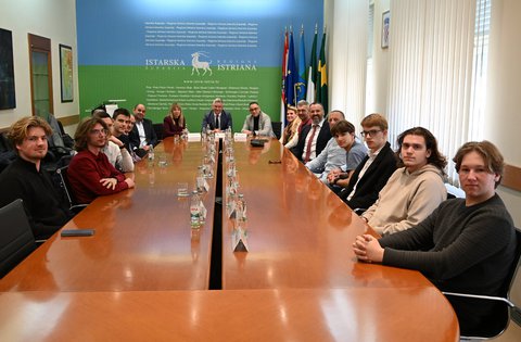 Župan Miletić upriličio prijem za istarske inovatore nakon velikog uspjeha na međunarodnoj izložbi ARCA 2025.