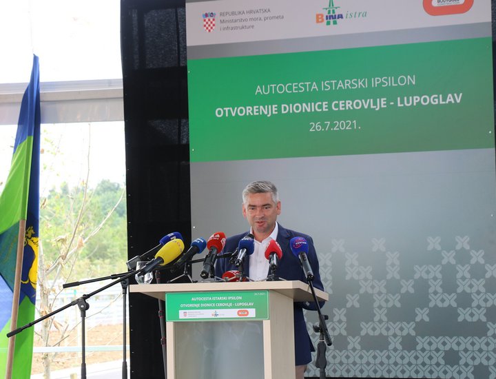 Inaugurato solennemente il nuovo tratto dell'Y istriana da Cerreto a Lupogliano