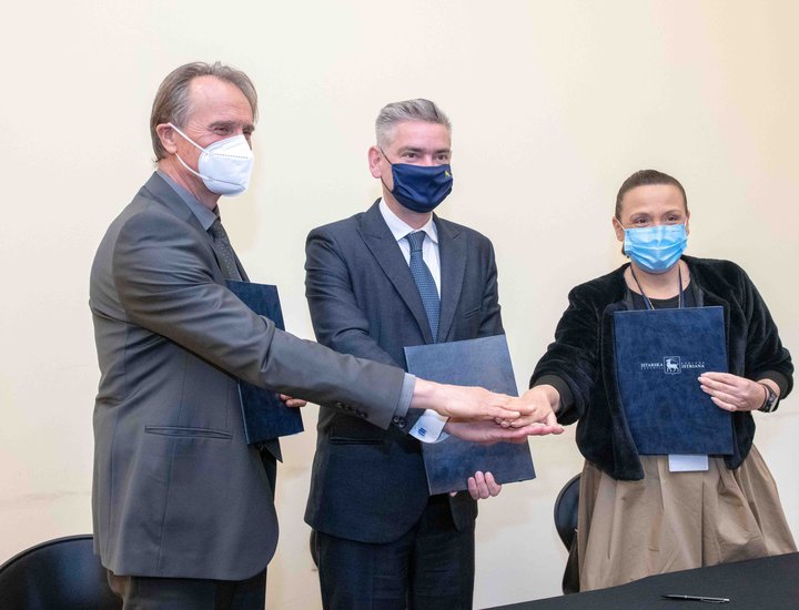 La Regione Istriana ha ceduto parte dell'Ospedale della Marina all'Università J. Dobrila
