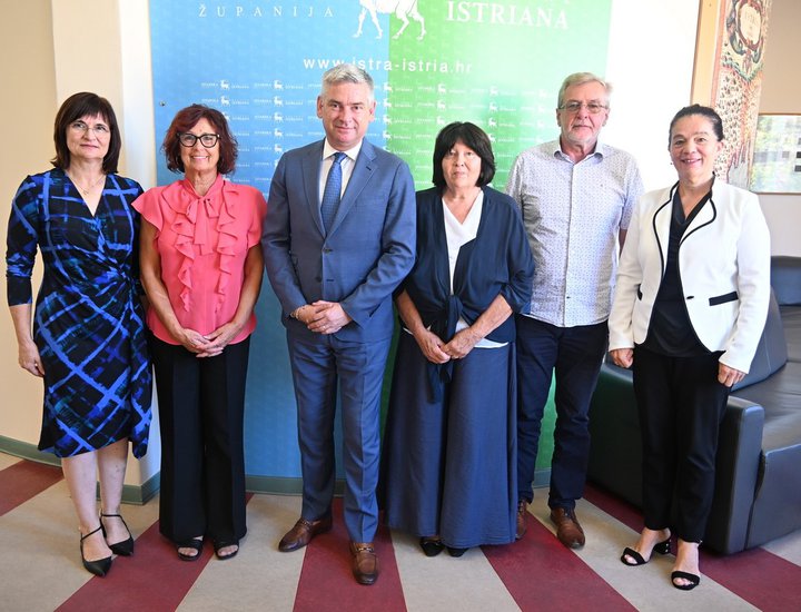 U Istarskoj županiji održan prijem za ravnatelje škola  povodom odlaska u mirovinu