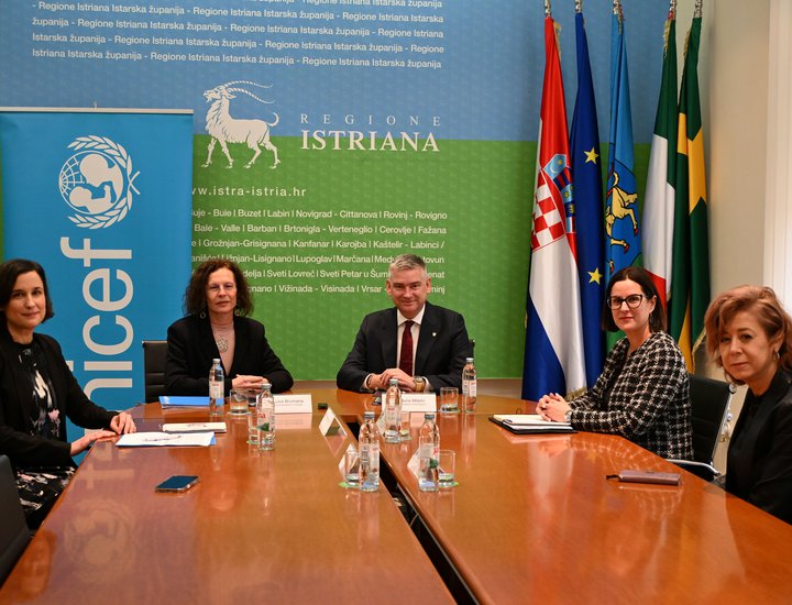 Potpisan Memorandum između Istarske županije i UNICEF-a za Hrvatsku