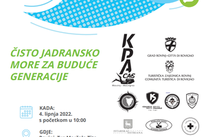 Najava događaja „Čisto Jadransko more za buduće generacije“ i  Eko akcije čišćenja podmorja Luke Rovinj