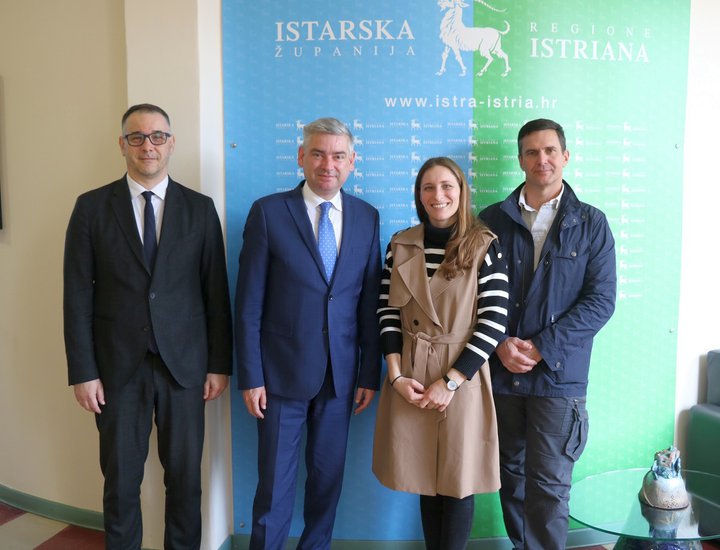 Župan Miletić upriličio prijem za sportašicu Valentinu Cafolla