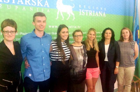 Održan prijem praktikanata na projektu Istra Inspirit