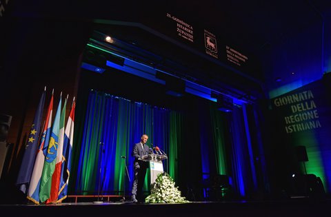 Celebrata la Giornata della Regione Istriana e il XXV anniversario d'istituzione della Regione Istriana