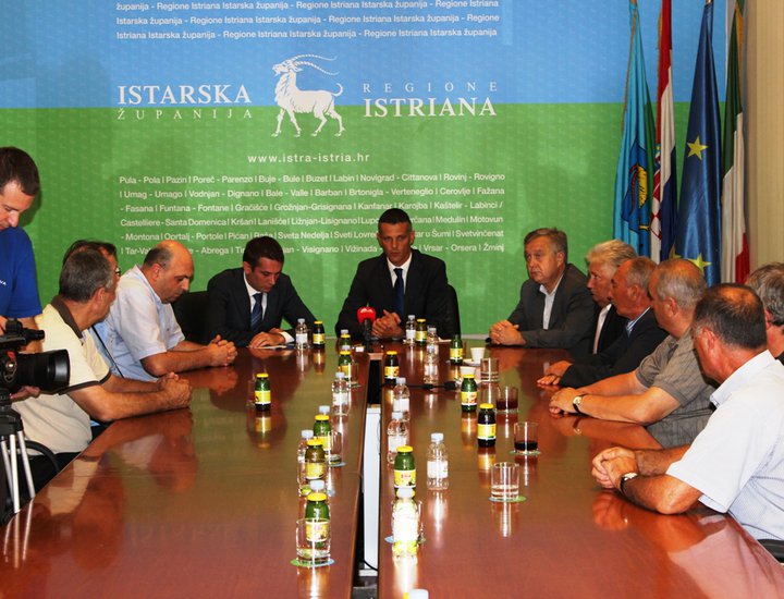Ricevimento in occasione del 23o anniversario di costituzione della 119a brigata dell'Esercito croato