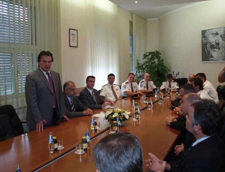 Pula: Primanje u povodu Dana policije