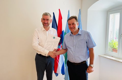 Il presidente della Regione Istriana Boris Miletić ha visitato il Comune di Pićan (Pedena)