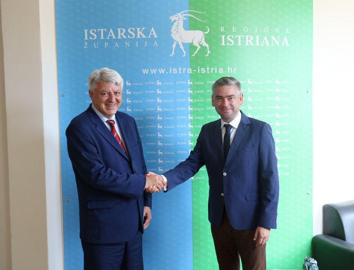 Župani Miletić i Komadina o pitanjima od ključne važnosti za Istarsku i Primorsko-goransku županiju