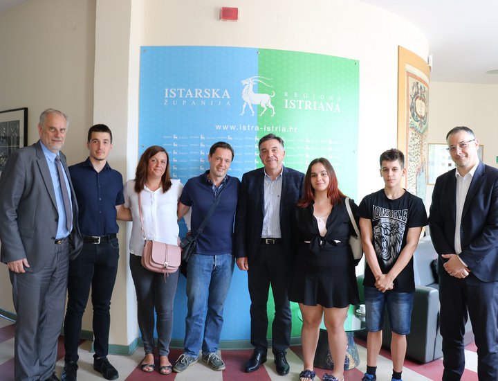 Upriličen prijem za Ronilačko-sportski klub „Mladost“ Medulin