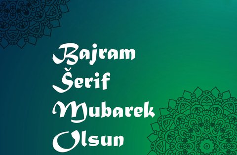 Messaggio di auguri del presidente Miletić in occasione del Ramadan Bayram