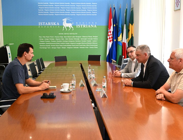 La tutela della natura resta una priorità: il Presidente della Regione Boris Miletić ha tenuto il primo incontro di lavoro con il nuovo direttore di Natura Histrica, Sandro Dujmović