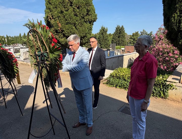 Il Presidente della Regione Miletić:  I valori antifascisti rappresentano una base permanente dell’Istria, della Croazia e dell’Europa contemporanee