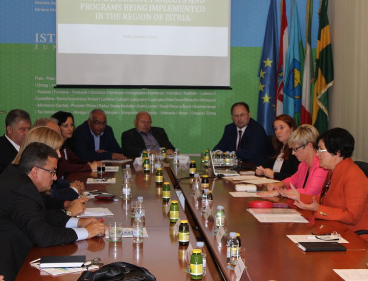 Delegazione della Repubblica di Bulgaria in visita alla Regione Istriana