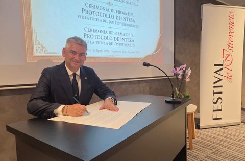 Firmato il Protocollo d’intesa per la tutela del dialetto istroveneto