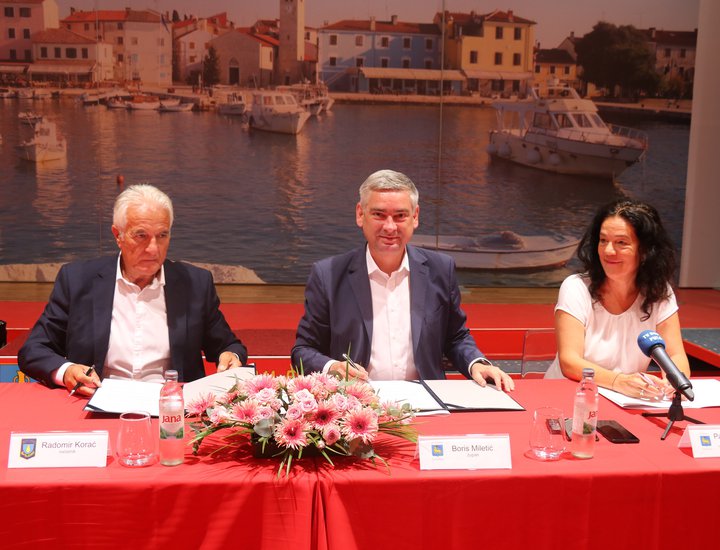Istarska županija i Općina Fažana - Fasana potpisali Pismo namjere za rekonstrukciju i dogradnju OŠ Fažana