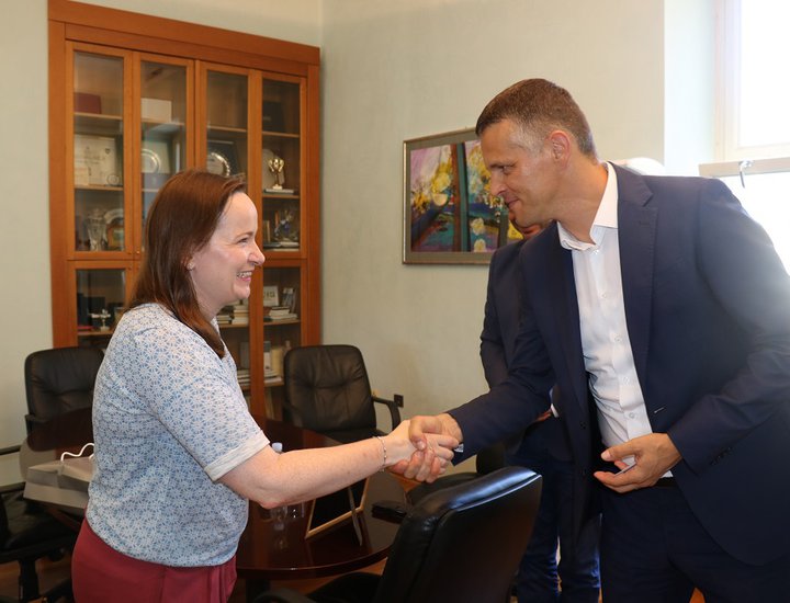 Istarski župan upriličio prijem za veleposlanicu Irske u RH