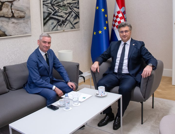 Župan Miletić na sastanku s predsjednikom Vlade RH Plenkovićem o temama ključnim za Istru