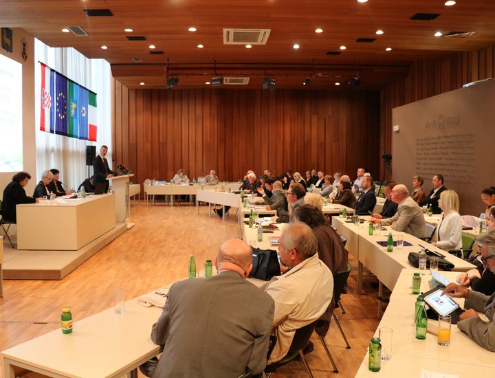 Si è tenuta la XVI seduta dell'Assemblea della Regione Istriana