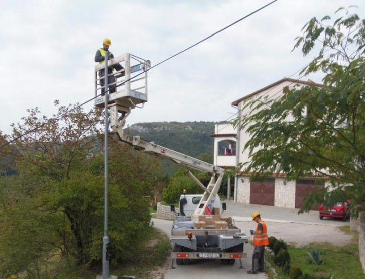 Rekonstrukcija javne rasvjete ekološkim svjetiljkama na buzetskom području