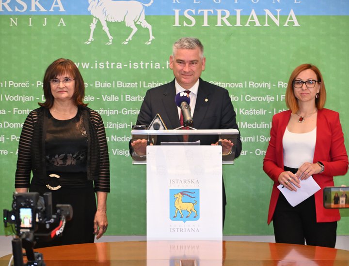 Il Presidente della Regione Istriana Miletić:  Continuiamo a lavorare con responsabilità e trasparenza affinché la nostra Istria sia ancora più sviluppata, competitiva e piacevole da vivere per tutti i suoi cittadini