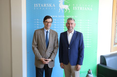 Župan Miletić primio španjolskog veleposlanika