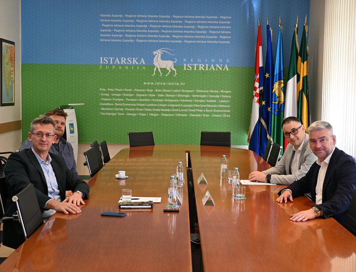 Župan Boris Miletić održao radni sastanak s načelnikom Općine Marčana