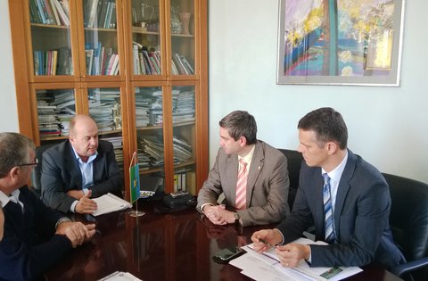 Il Presidente della Regione ha ricevuto il Presidente della Camera dell'artigianato della Regione Istriana