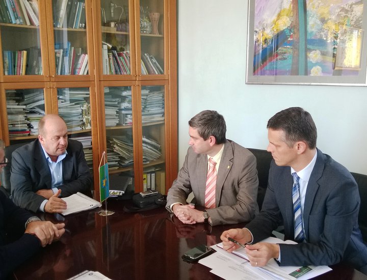 Il Presidente della Regione ha ricevuto il Presidente della Camera dell'artigianato della Regione Istriana