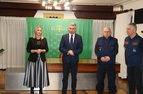 Ricevimento in occasione della Giornata internazionale della Protezione Civile