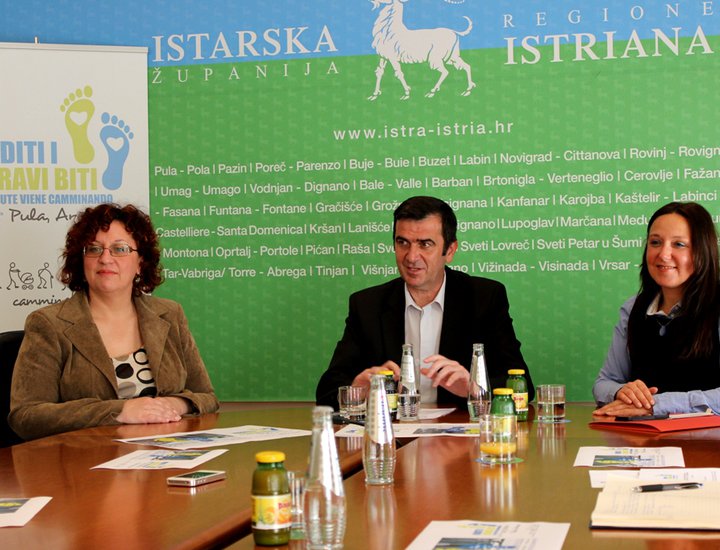 àˆ stata presentata la manifestazione "Hoditi i zdravi biti - La salute viene camminando"