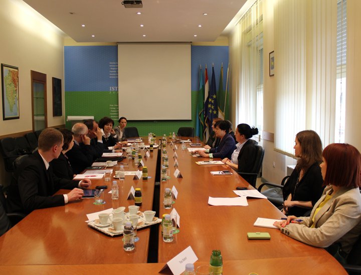 La delegazione della Regione Malopolska in visita alla Regione Istriana