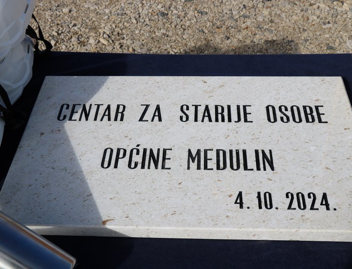 Položen kamen temeljac za izgradnju Centra za starije osobe Medulin