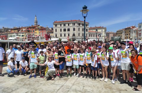 U Rovinju održan događaj „Čisto Jadransko more za buduće generacije“ i  Eko akcija čišćenja podmorja Luke Rovinj u kojoj je prikupljeno više od  tone otpada