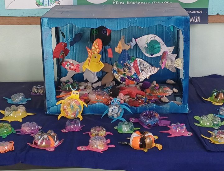 Pravilnim odvajanjem i korištenjem otpada kao resursa do očuvanja morskog okoliša: Završena eko-edukacija u OŠ Kaštanjer