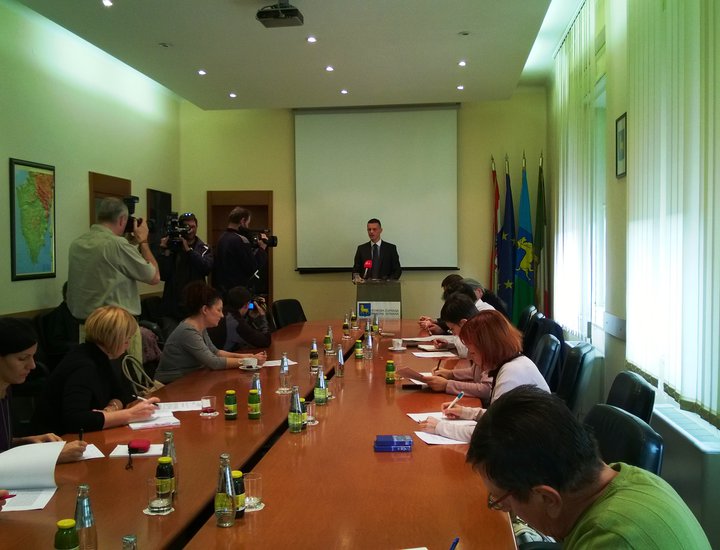 Primo incontro mensile del Presidente della Regione Valter Flego con i giornalisti