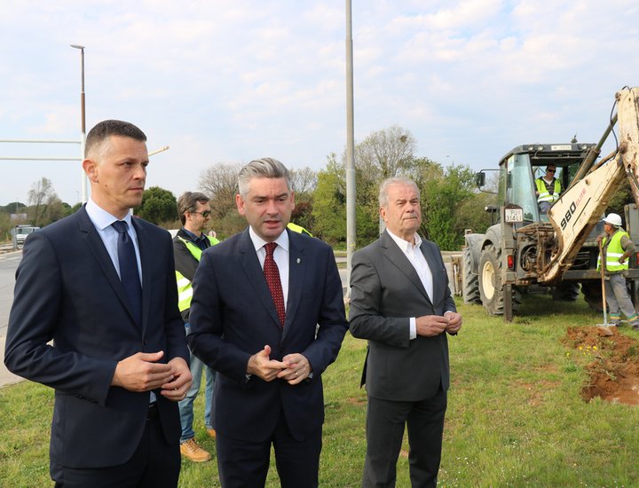 Otvoreni radovi nastavka proširenja pulske zaobilaznice