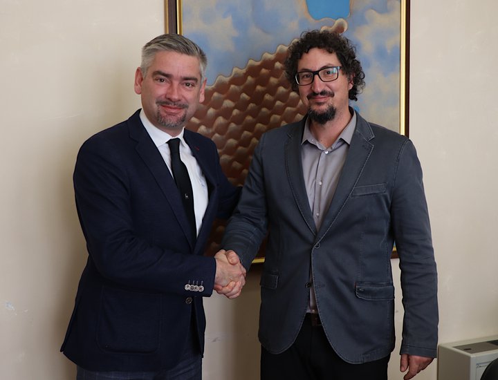 Il presidente Miletić in visita ufficiale alla Città di Dignano