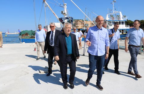 Il Vicepresidente della Regione facente funzione il Presidente della Regione Fabrizio Radin ha incontrato il Ministro Tomislav Tolušić a Orsera