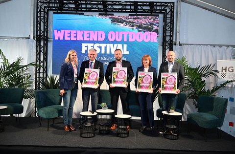 Župan Miletić otvorio Weekend Outdoor Festival u Fažani