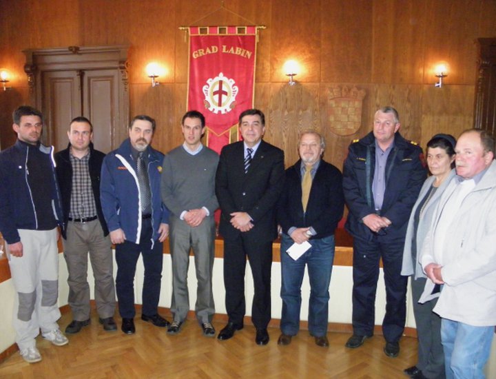Labin: Prijem povodom Dana civilne zaštite