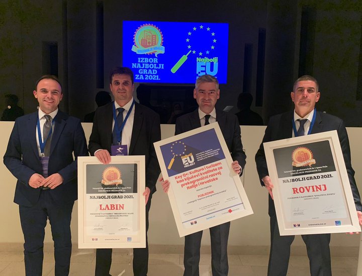 Il progetto regionale KeyQ + quale miglior progetto UE nella categoria "Contributo alla cooperazione transfrontaliera"